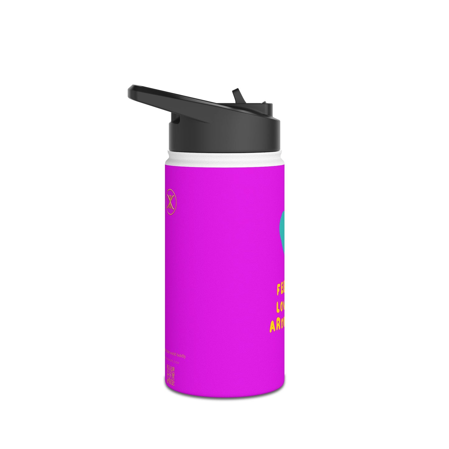 Kids Collection - Wrapped in Love - Stainless Steel 12oz Water Bottle