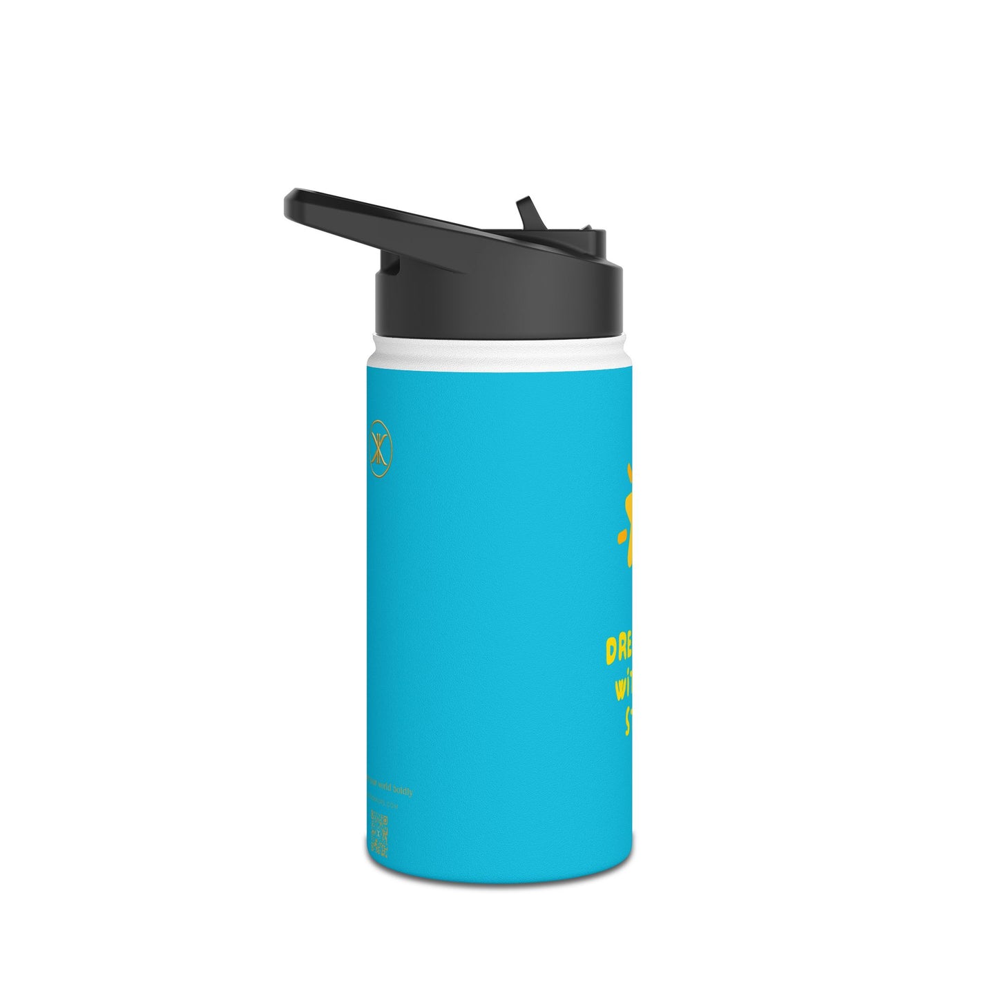 Kids Series - Dream Big - Stainless Steel Water Bottle, Standard Lid