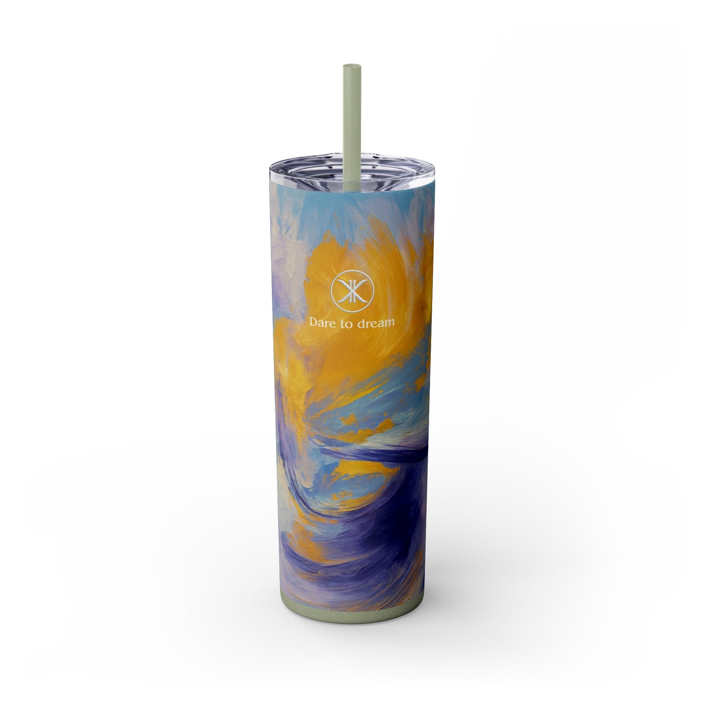 Artist Series - Cool Collective - Skinny Tumbler with Straw, 20oz