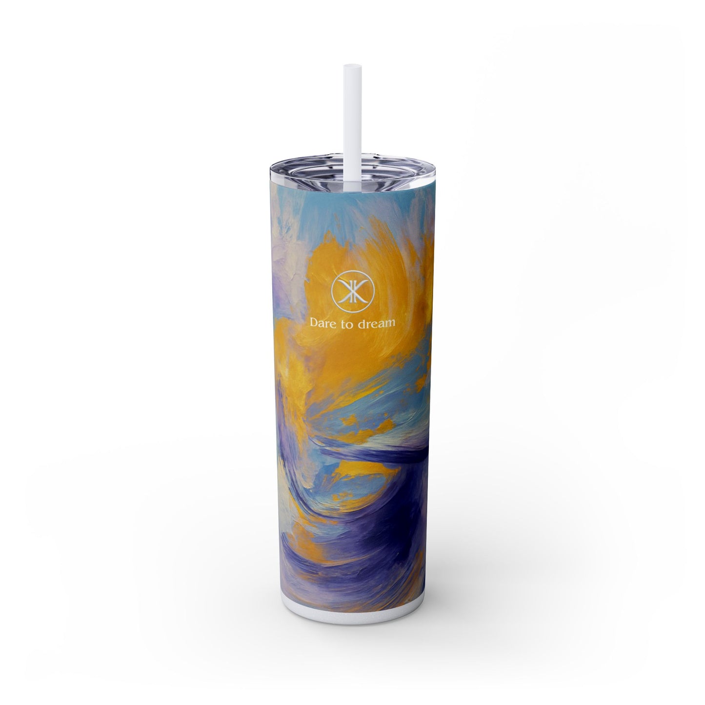 Artist Series - Cool Collective - Skinny Tumbler with Straw, 20oz