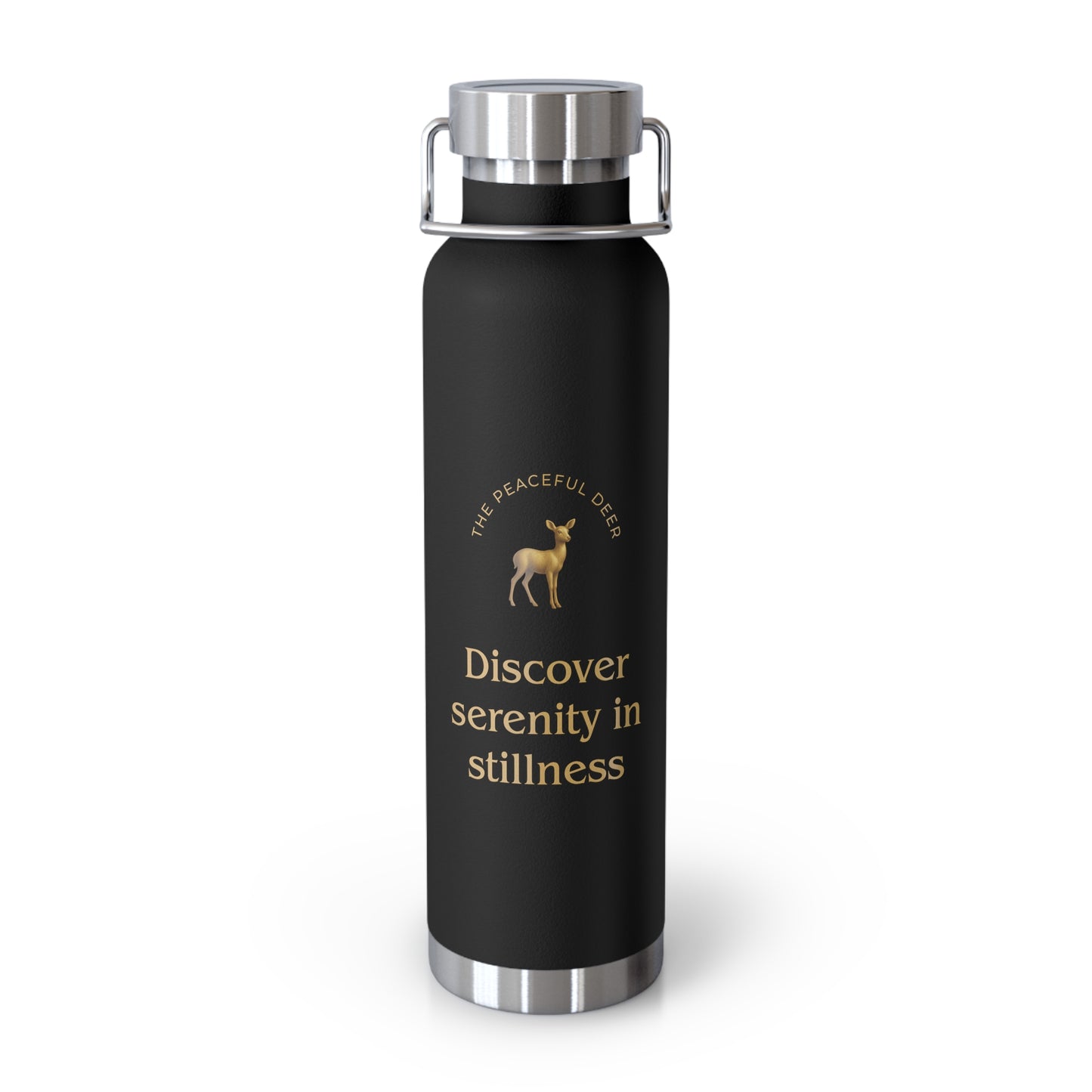 Affirmation Essentials - Deer (Go Bold) - Copper Vacuum Insulated Canteen, 22oz