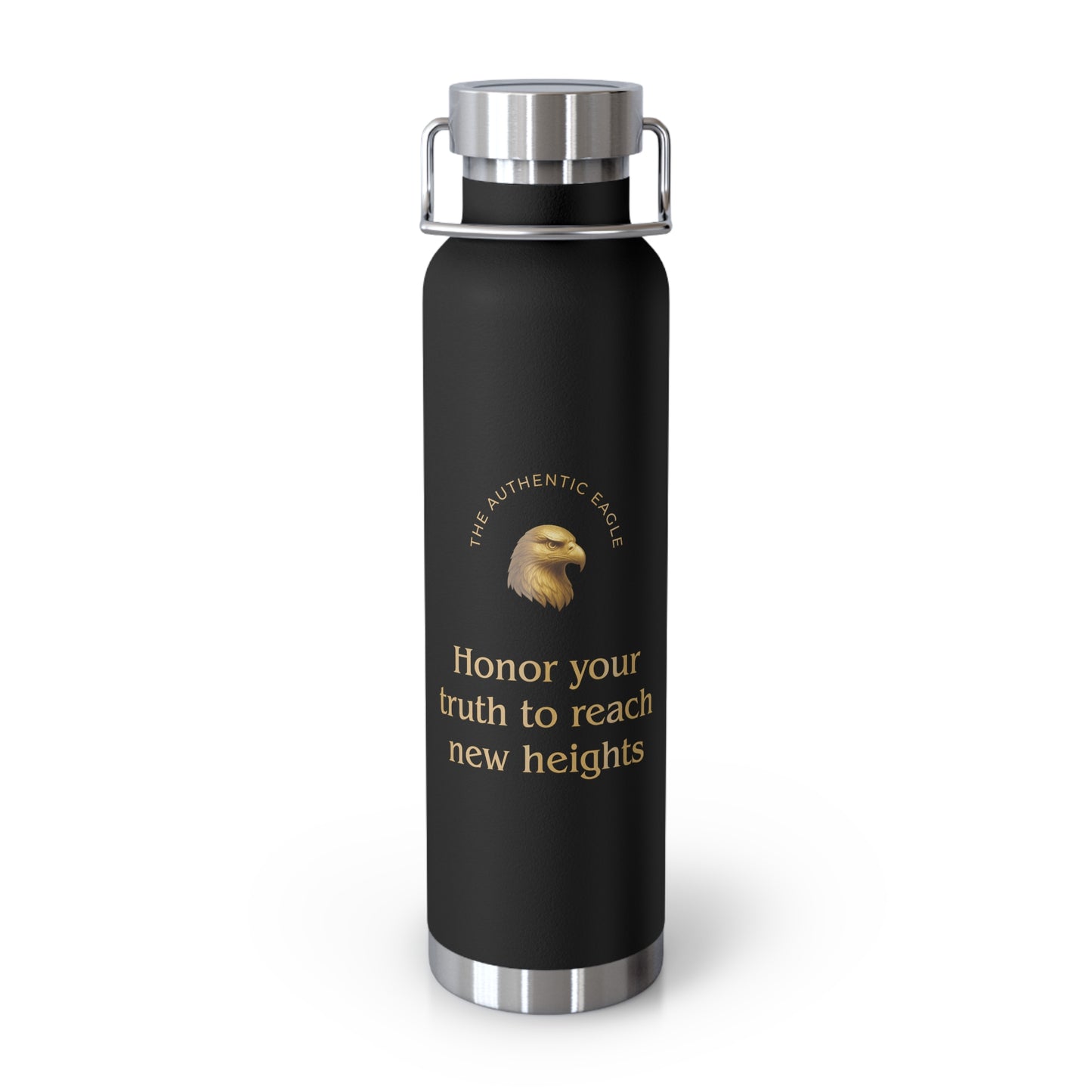 Affirmation Essentials - Eagle (Go Bold) - Copper Vacuum Insulated Canteen, 22oz