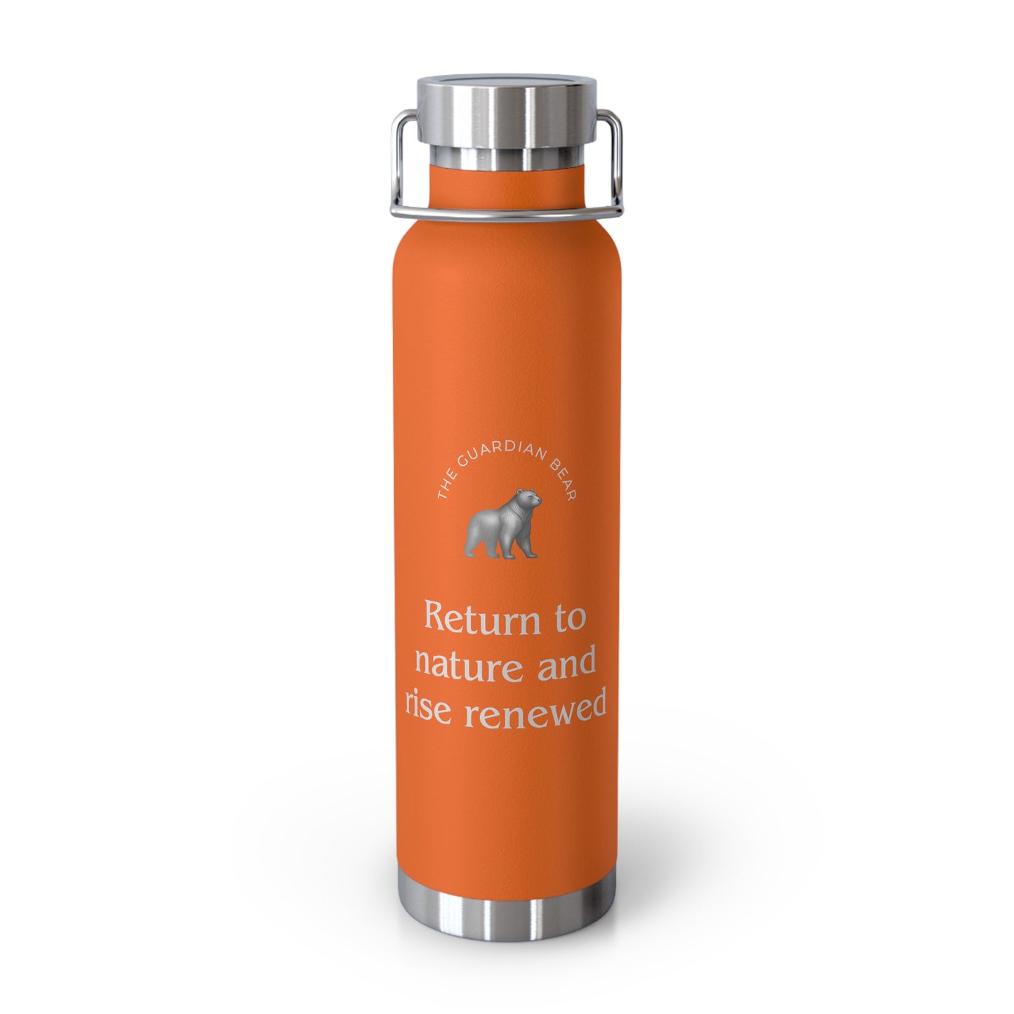 Affirmation Essentials - Bear (Go Bold) - Copper Vacuum Insulated Canteen, 22oz