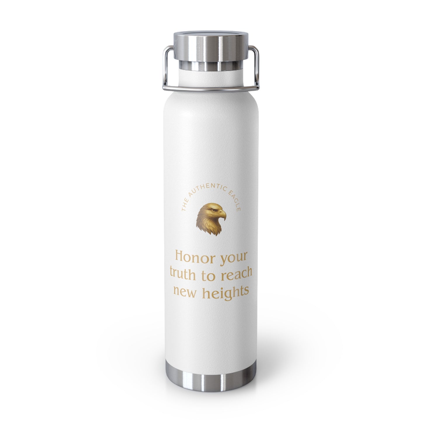 Affirmation Essentials - Eagle (Go Bold) - Copper Vacuum Insulated Canteen, 22oz