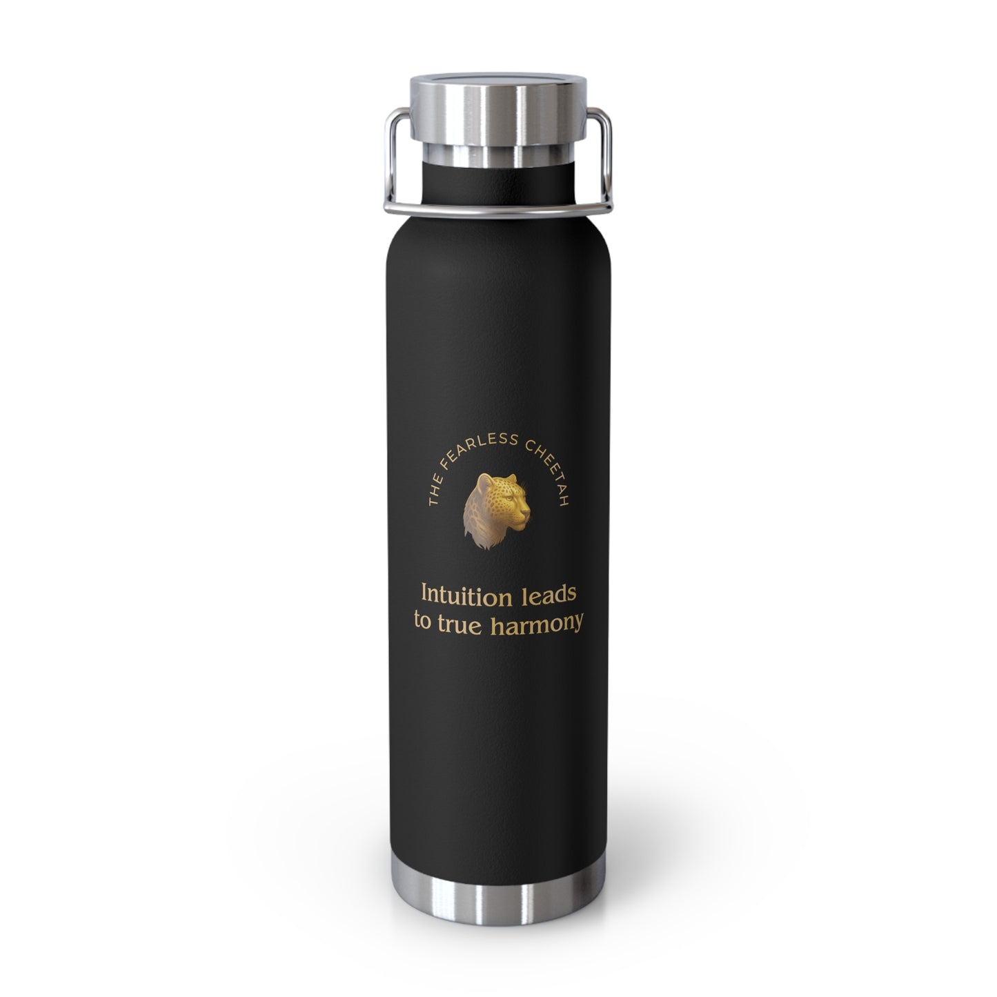 Affirmation Essentials - Cheetah (The Minimalist) - Copper Vacuum Insulated Canteen, 22oz