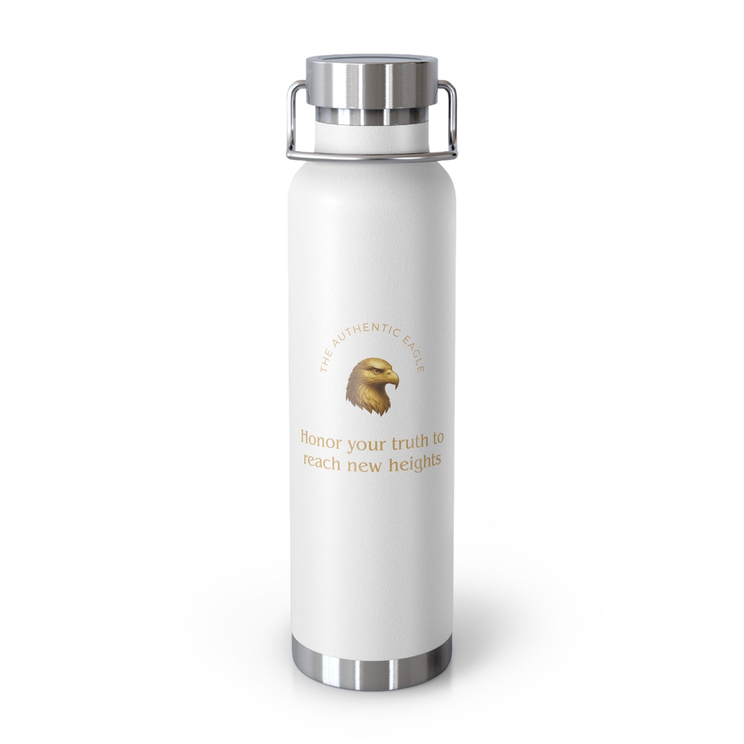 Affirmation Essentials - Eagle (The Minimalist) - Copper Vacuum Insulated Canteen, 22oz