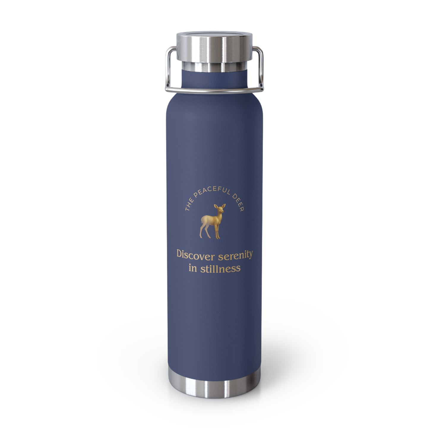Affirmation Essentials - Deer (The Minimalist) - Copper Vacuum Insulated Canteen, 22oz