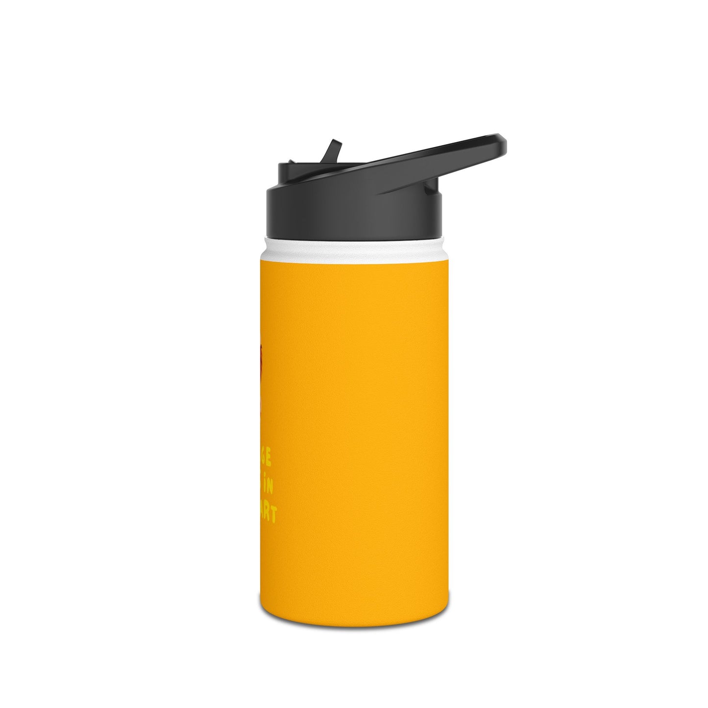 Kids Collection - Courage - Stainless Steel Water Bottle, Standard Lid