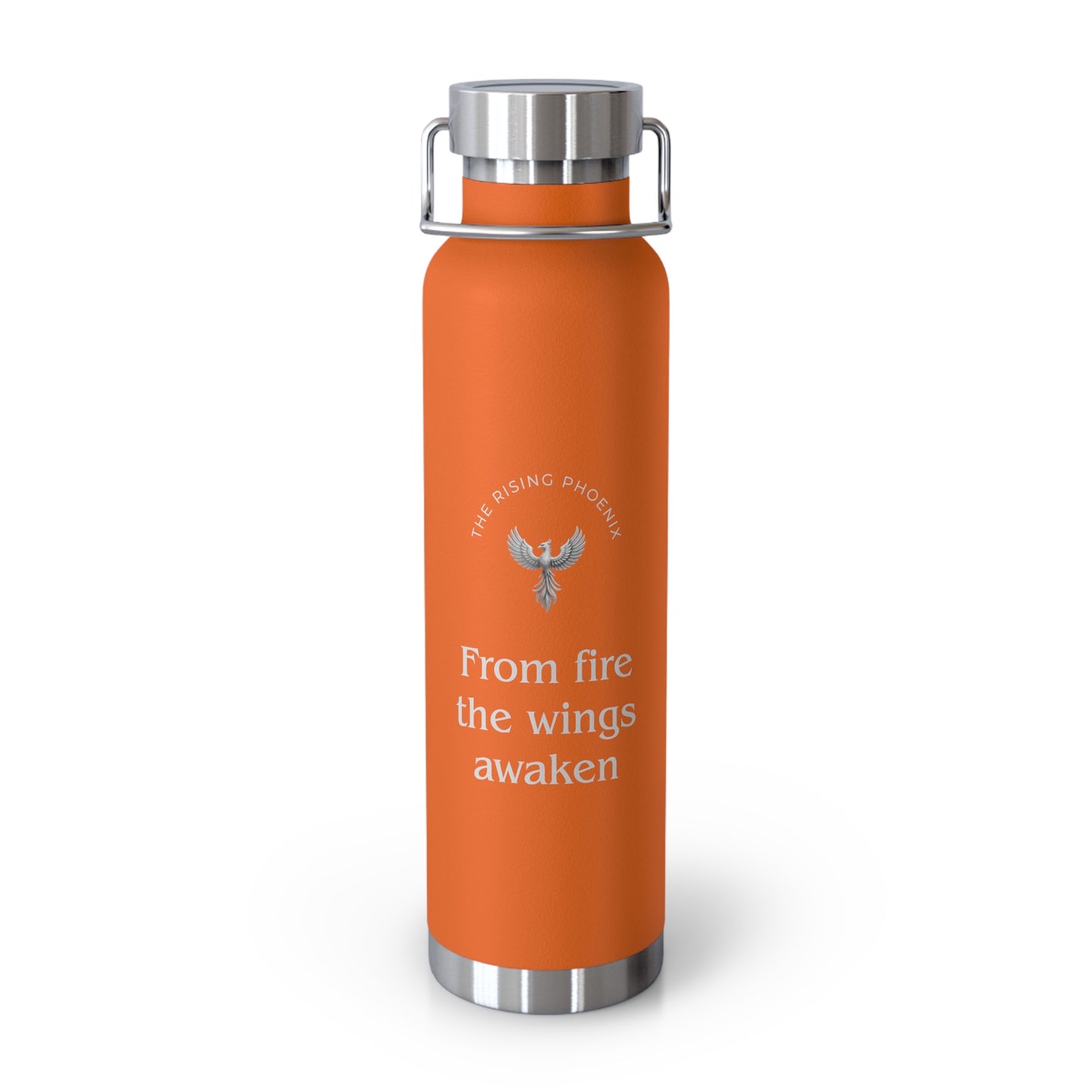 Affirmation Essentials - Phoenix (Go Bold) - Copper Vacuum Insulated Canteen, 22oz