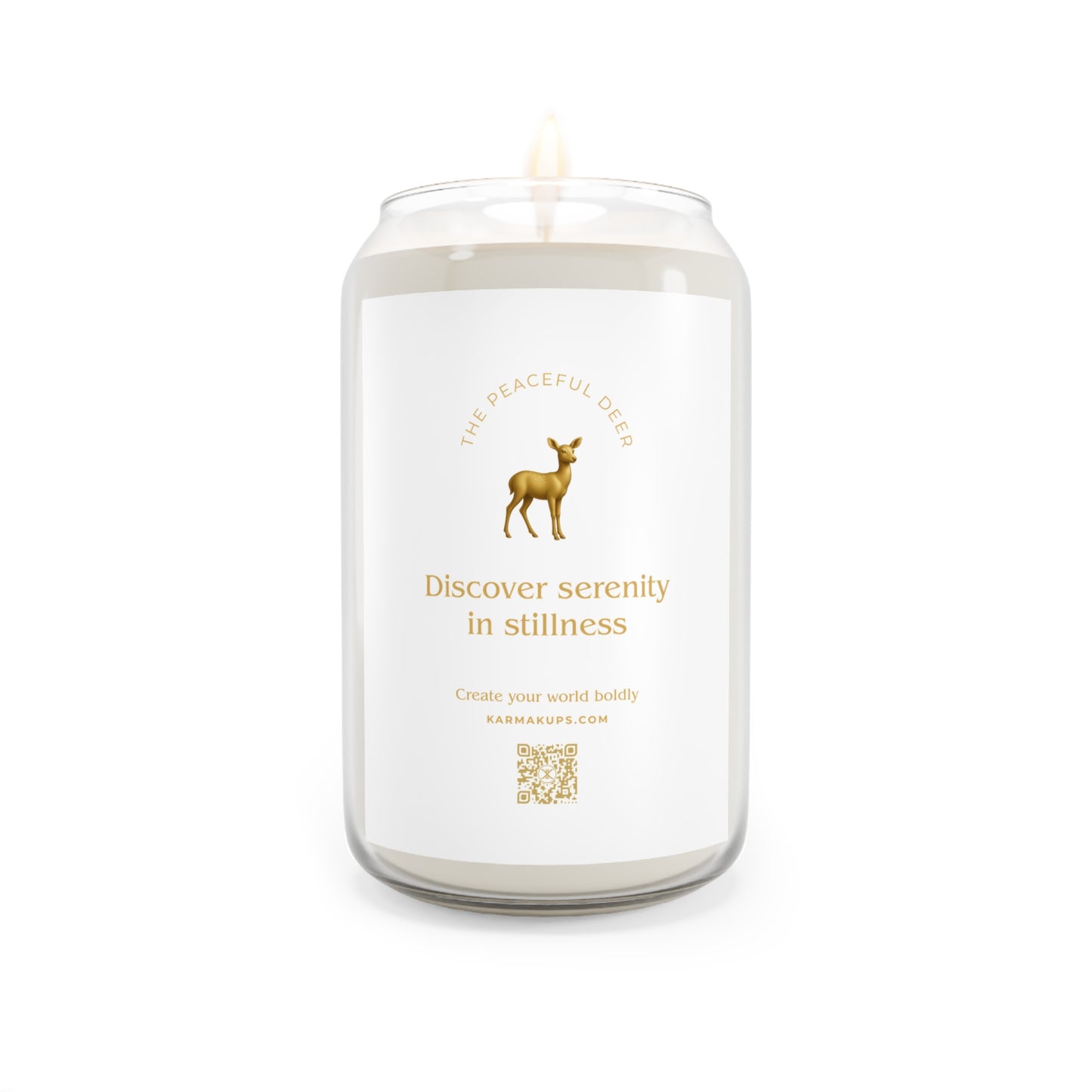 Karma Kandles - Deer - Scented Soy Candles, 13.75oz