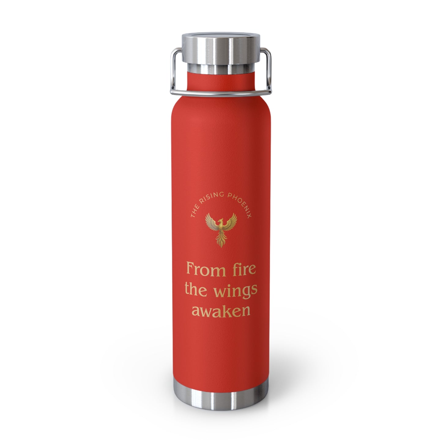 Affirmation Essentials - Phoenix (Go Bold) - Copper Vacuum Insulated Canteen, 22oz