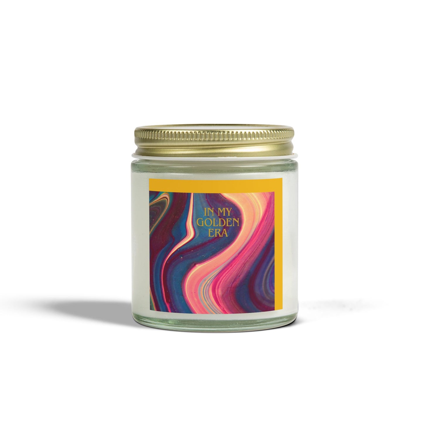 "In My Golden Era"  - 9oz Scented Candle in Aromatherapy Jar - Perfect for Self-Care & Spiritual Moments