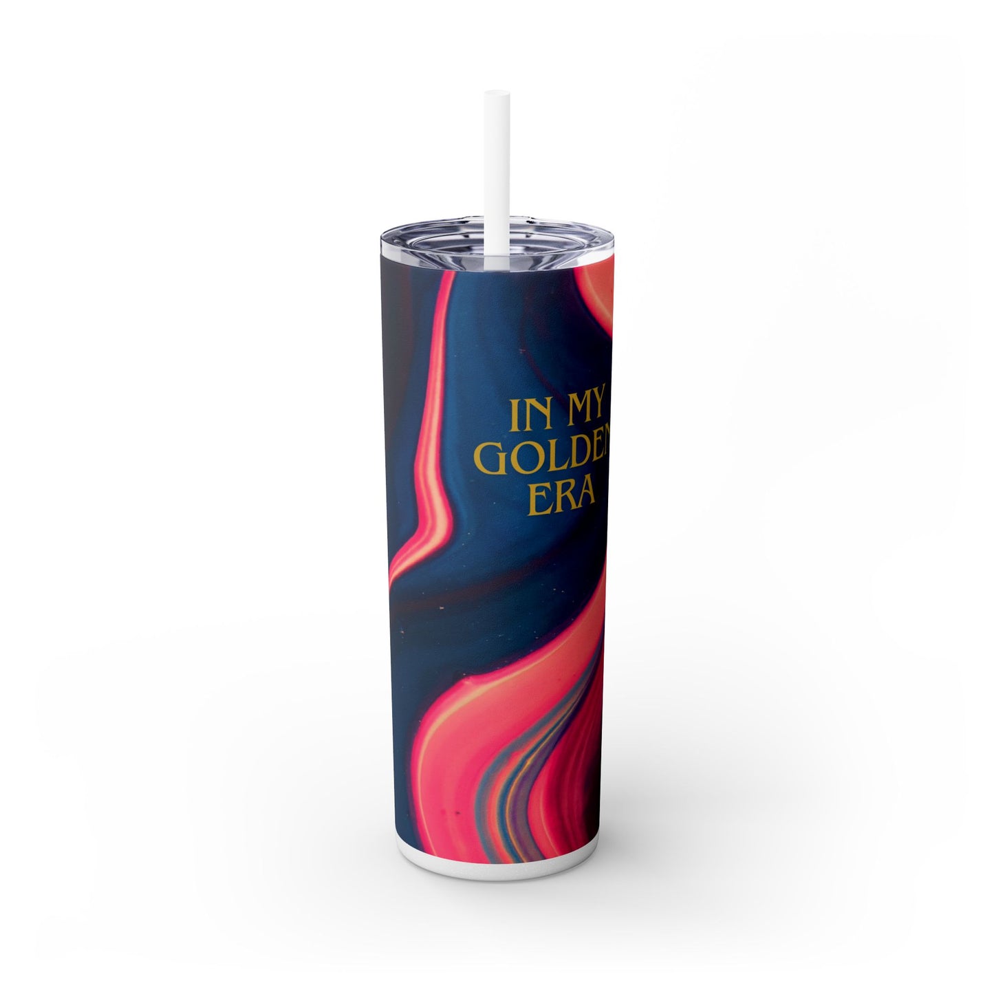 Skinny Tumbler with Straw, 20oz