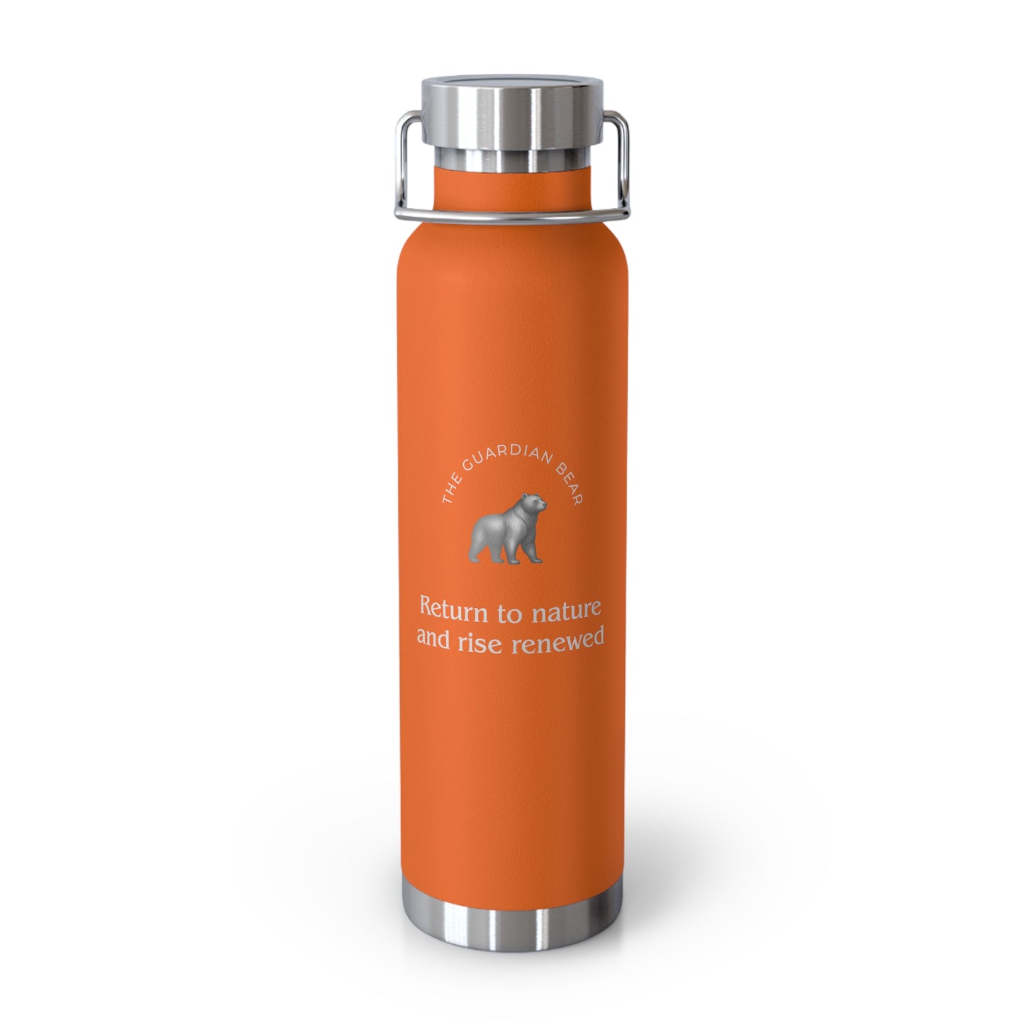 Affirmation Essentials - Bear (The Minimalist) - Copper Vacuum Insulated Canteen, 22oz
