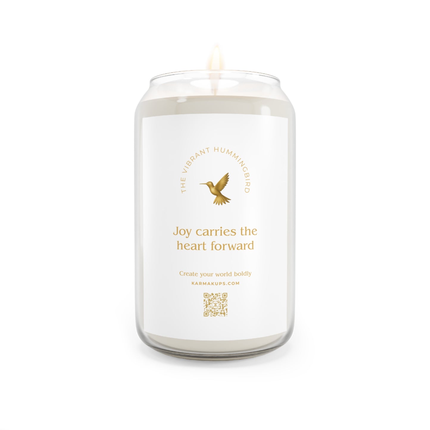 Karma Kandles - Hummingbird - Scented Soy Candles, 13.75oz