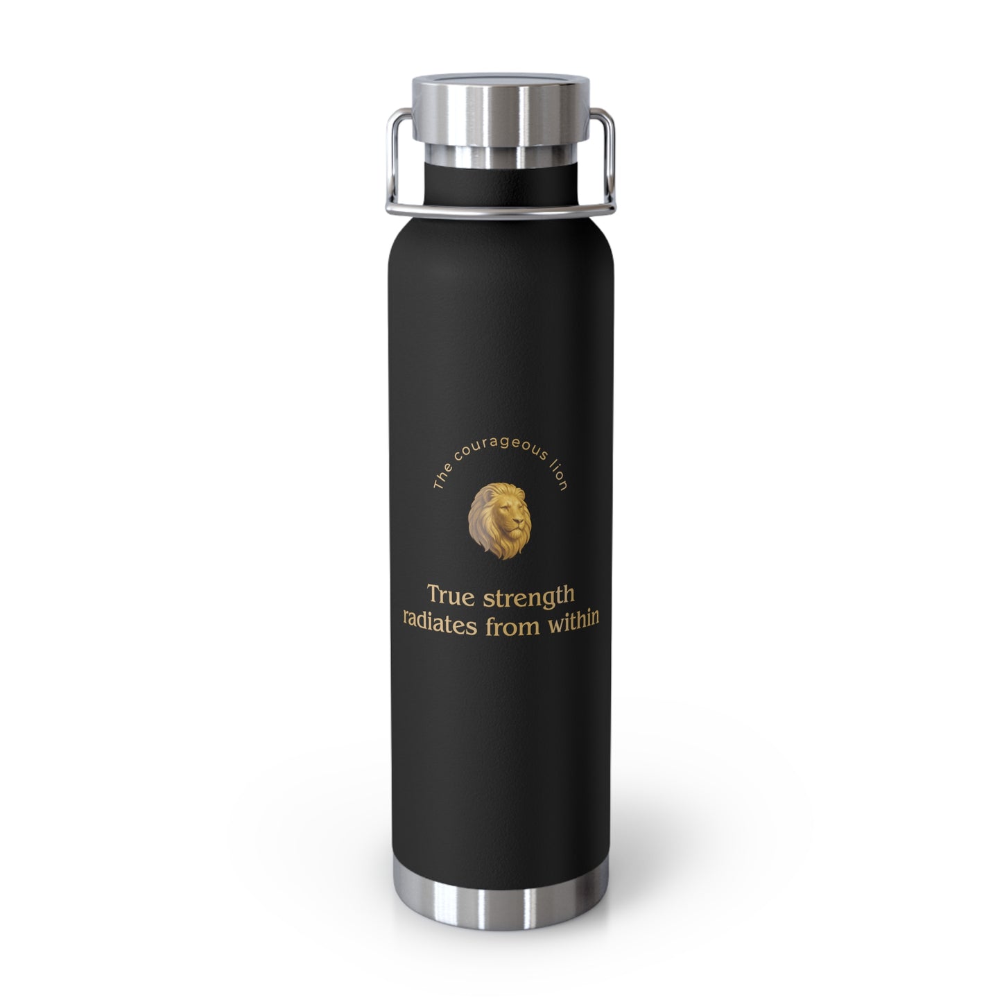 Affirmation Essentials - Lion (The Minimalist) - Copper Vacuum Insulated Canteen, 22oz