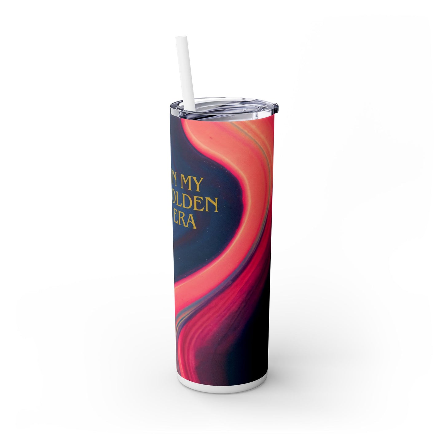 Skinny Tumbler with Straw, 20oz