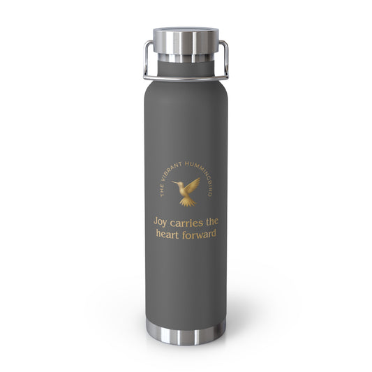 Affirmation Essentials - Hummingbird (The Minimalist) - Copper Vacuum Insulated Canteen, 22oz