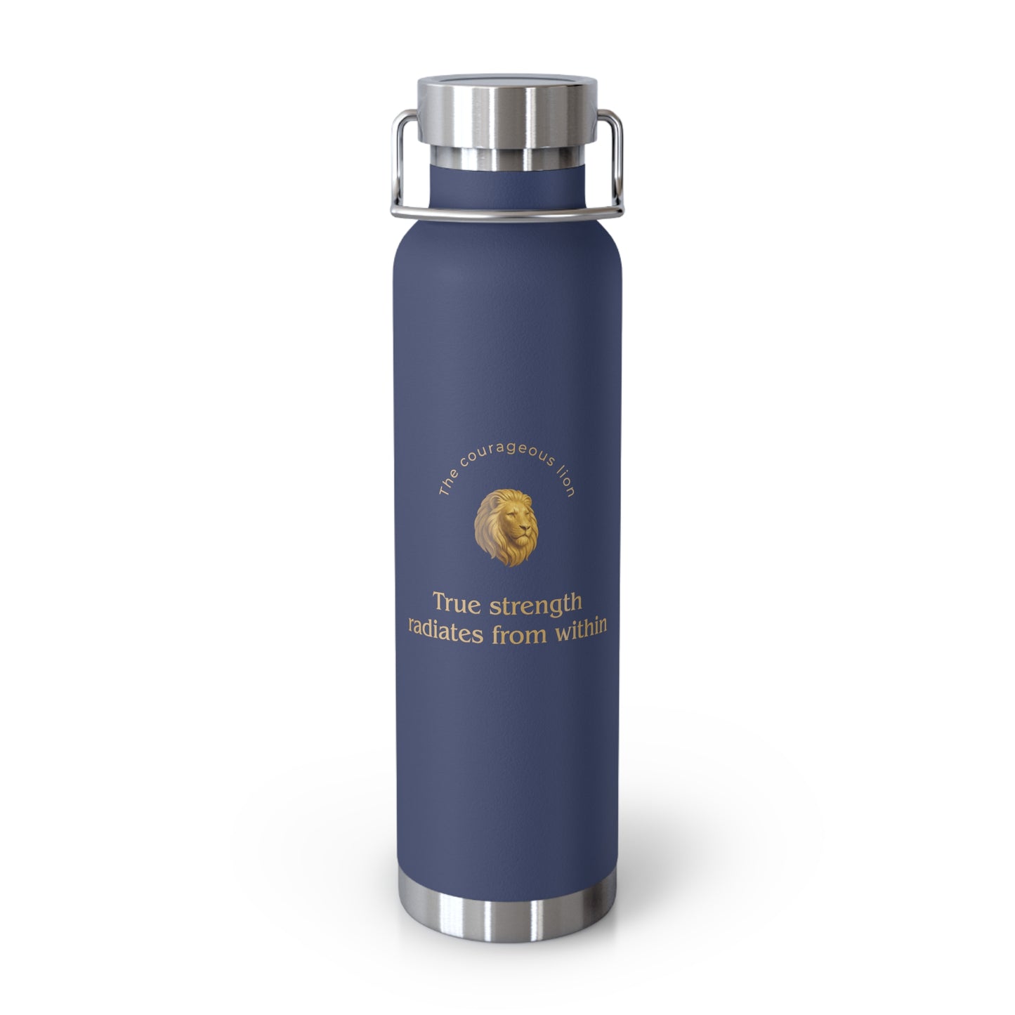 Affirmation Essentials - Lion (The Minimalist) - Copper Vacuum Insulated Canteen, 22oz
