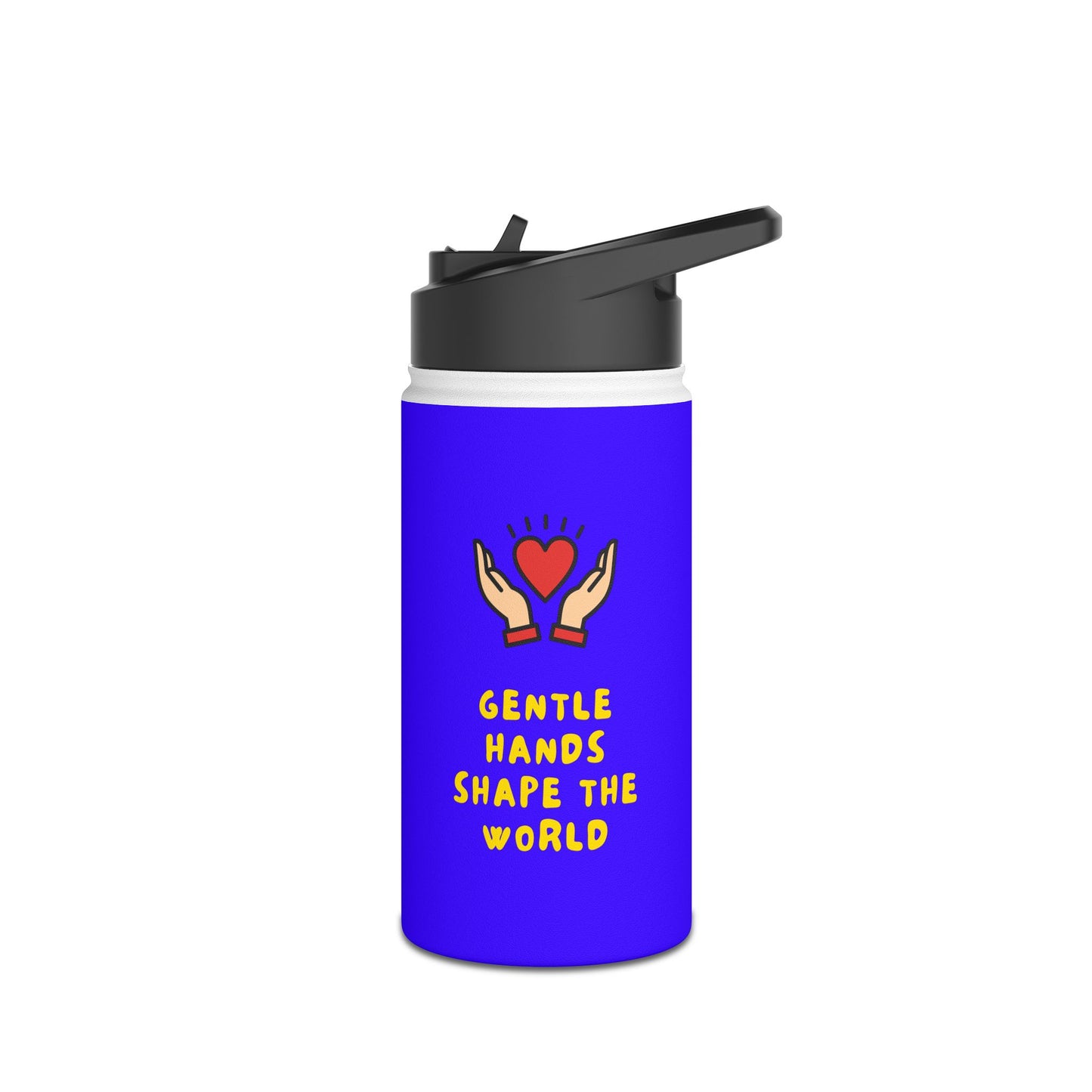 Kids Collection - Shape The World - Stainless Steel 12oz Water Bottle