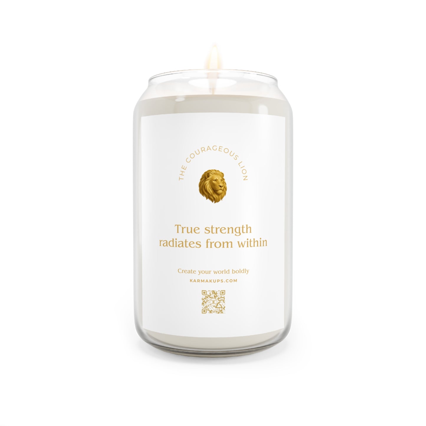 Karma Kandles - Lion - Scented Soy Candles, 13.75oz