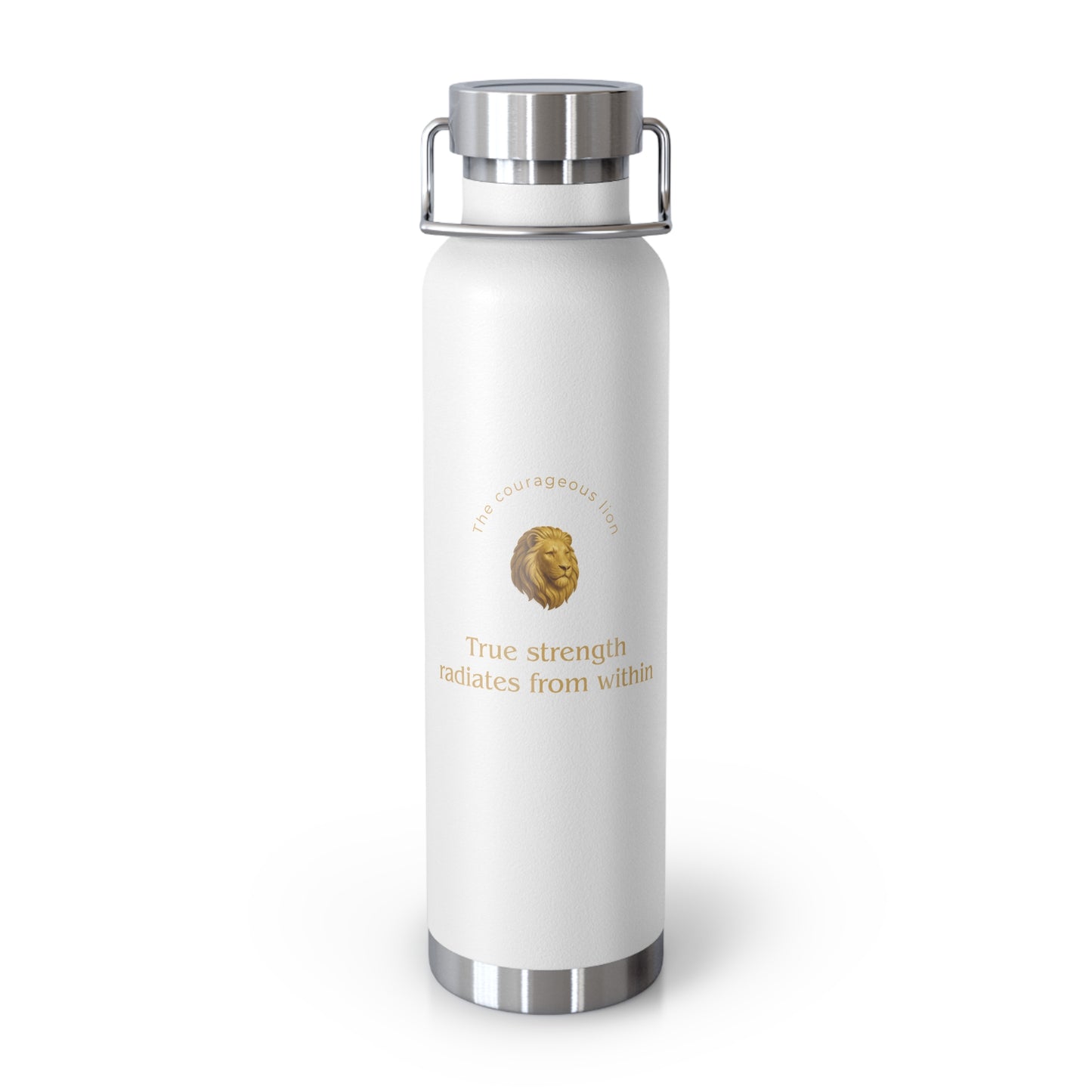 Affirmation Essentials - Lion (The Minimalist) - Copper Vacuum Insulated Canteen, 22oz