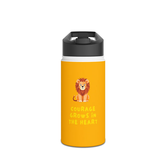 Kids Collection - Courage - Stainless Steel Water Bottle, Standard Lid