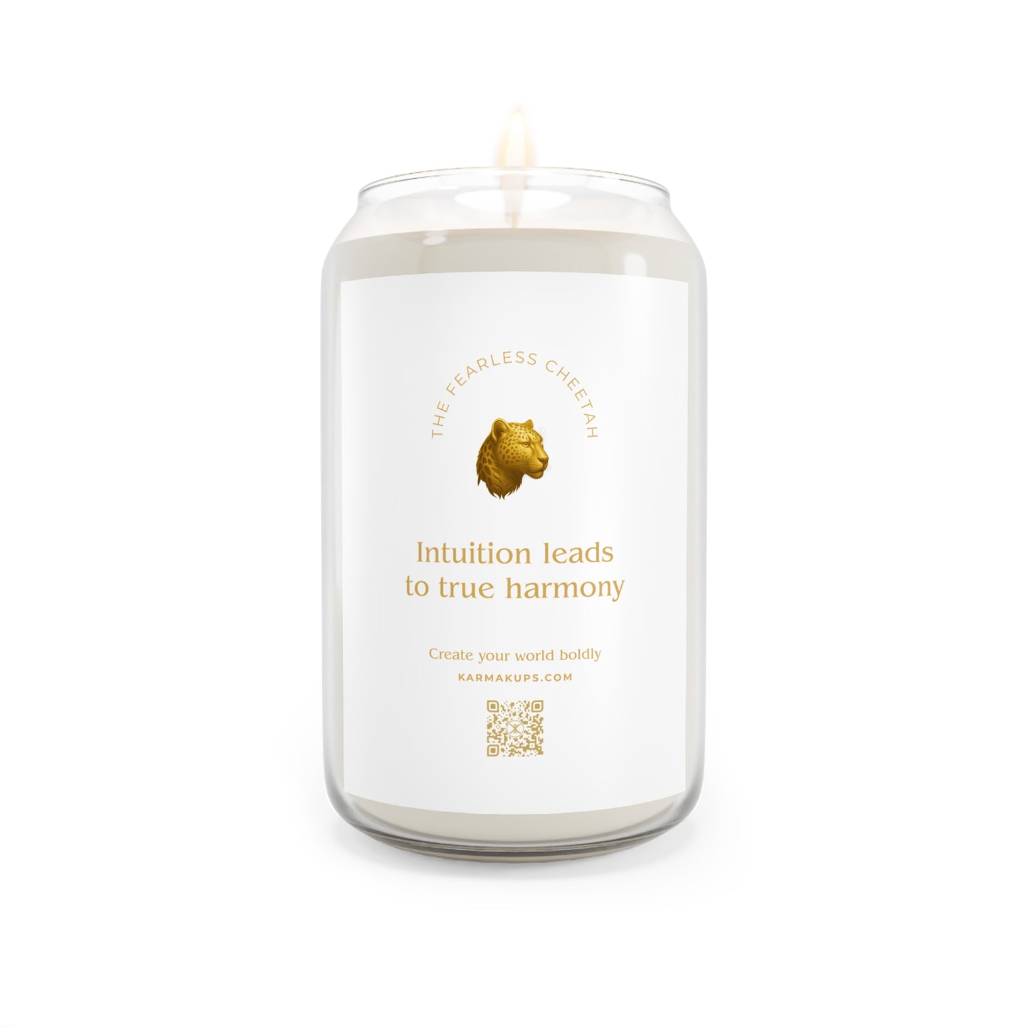 Karma Kandles - Cheetah - Scented Soy Candles, 13.75oz