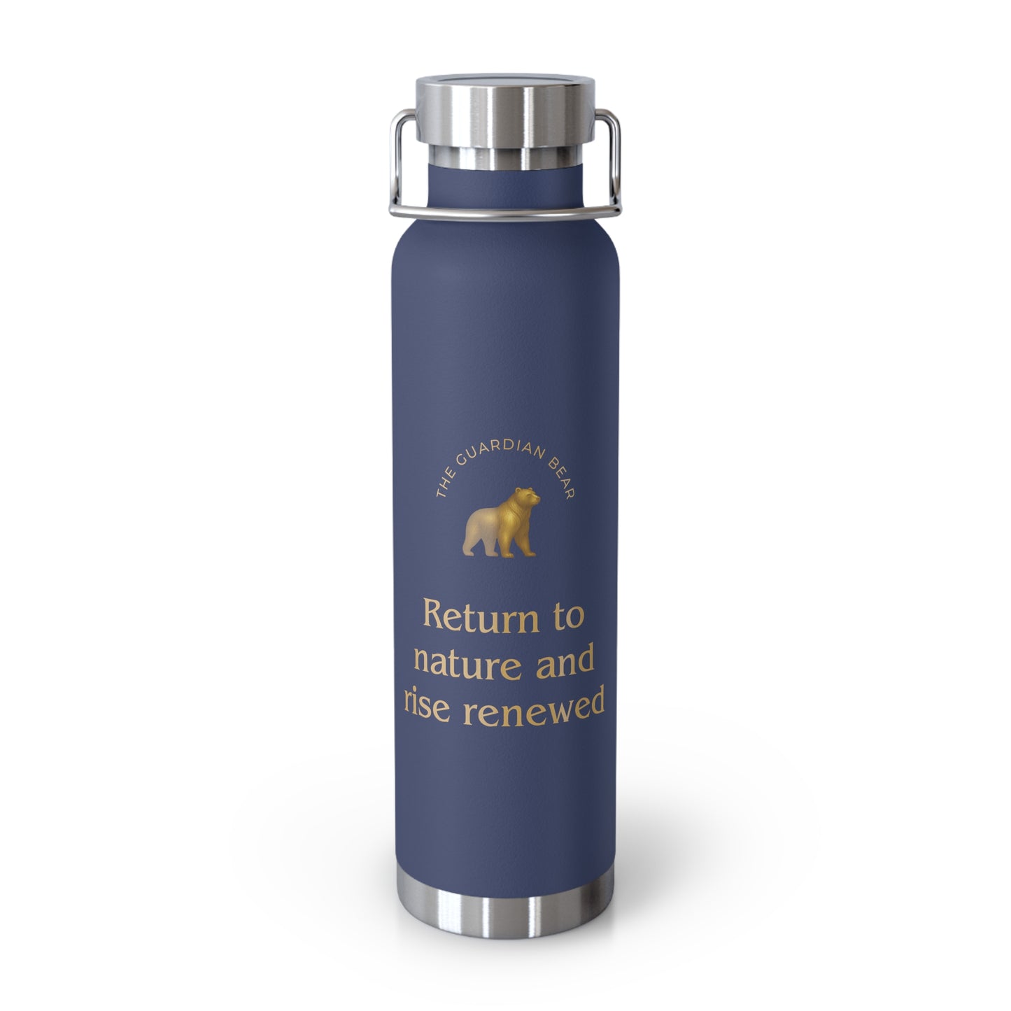 Affirmation Essentials - Bear (Go Bold) - Copper Vacuum Insulated Canteen, 22oz