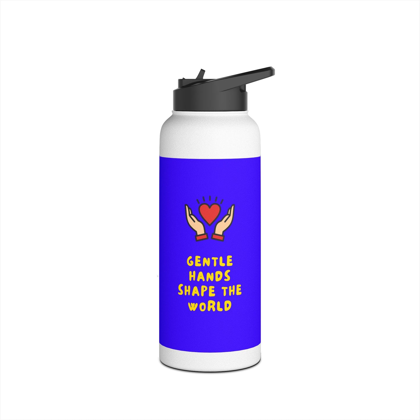 Kids Collection - Shape The World - Stainless Steel 12oz Water Bottle