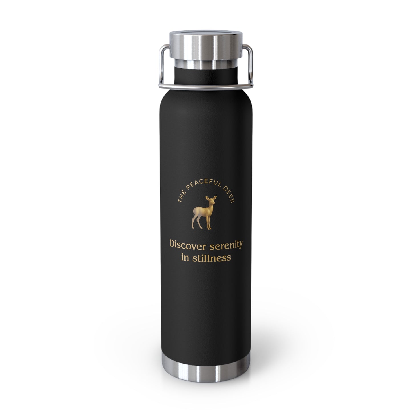 Affirmation Essentials - Deer (The Minimalist) - Copper Vacuum Insulated Canteen, 22oz