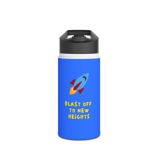 Kids Collection - Blast Off - Stainless Steel Water Bottle, Standard Lid