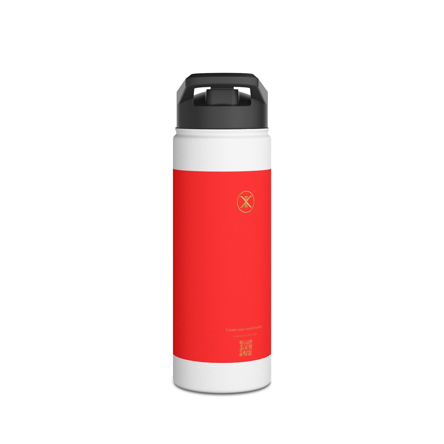 Stainless Steel Water Bottle, Standard Lid