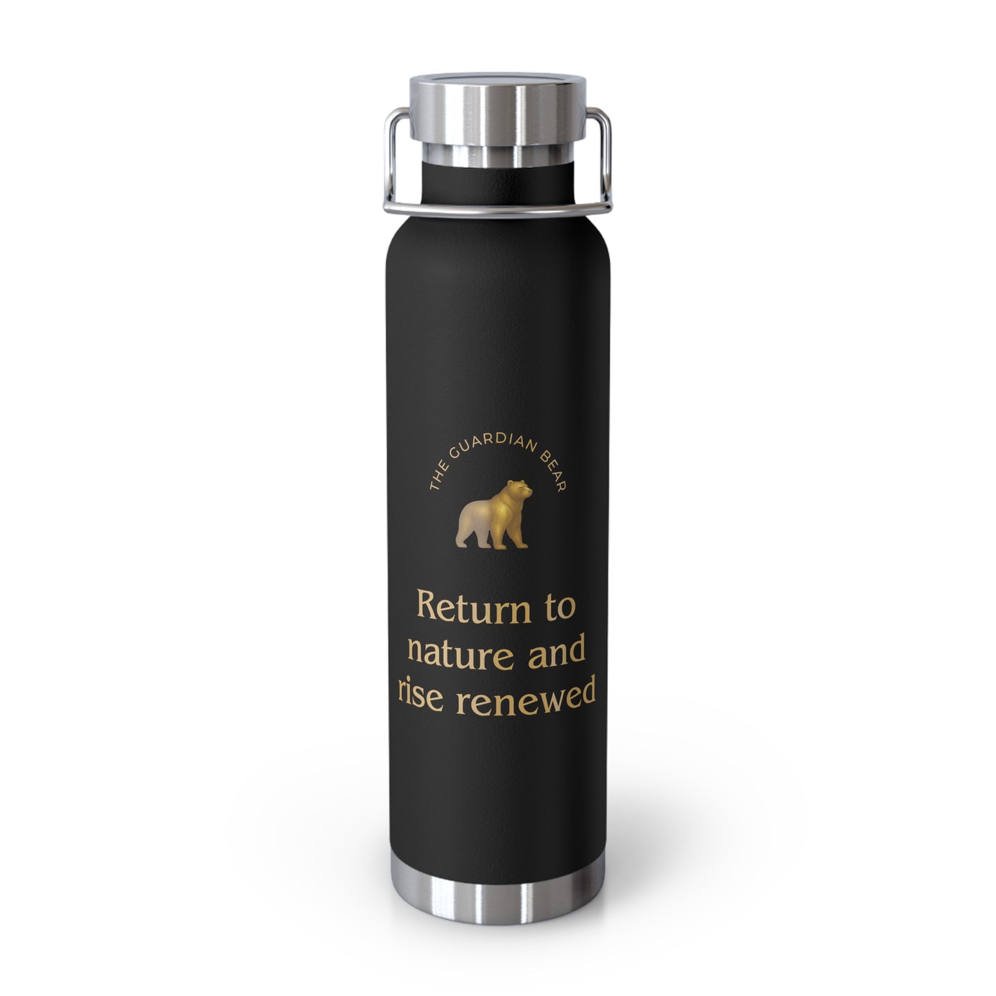 Affirmation Essentials - Bear (Go Bold) - Copper Vacuum Insulated Canteen, 22oz