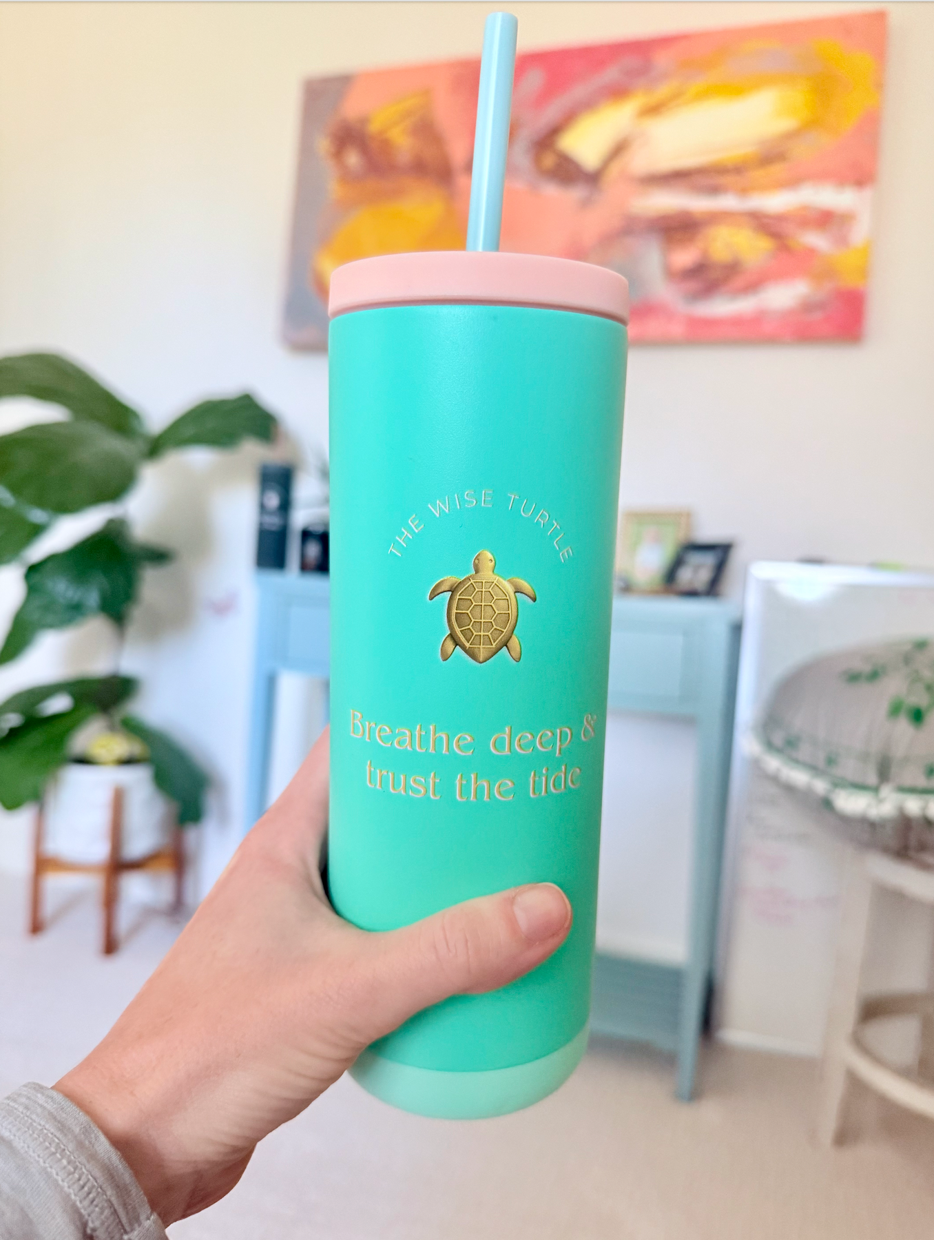 Affirmation Essentials - Turtle - Maker Sip Tumbler,  20oz