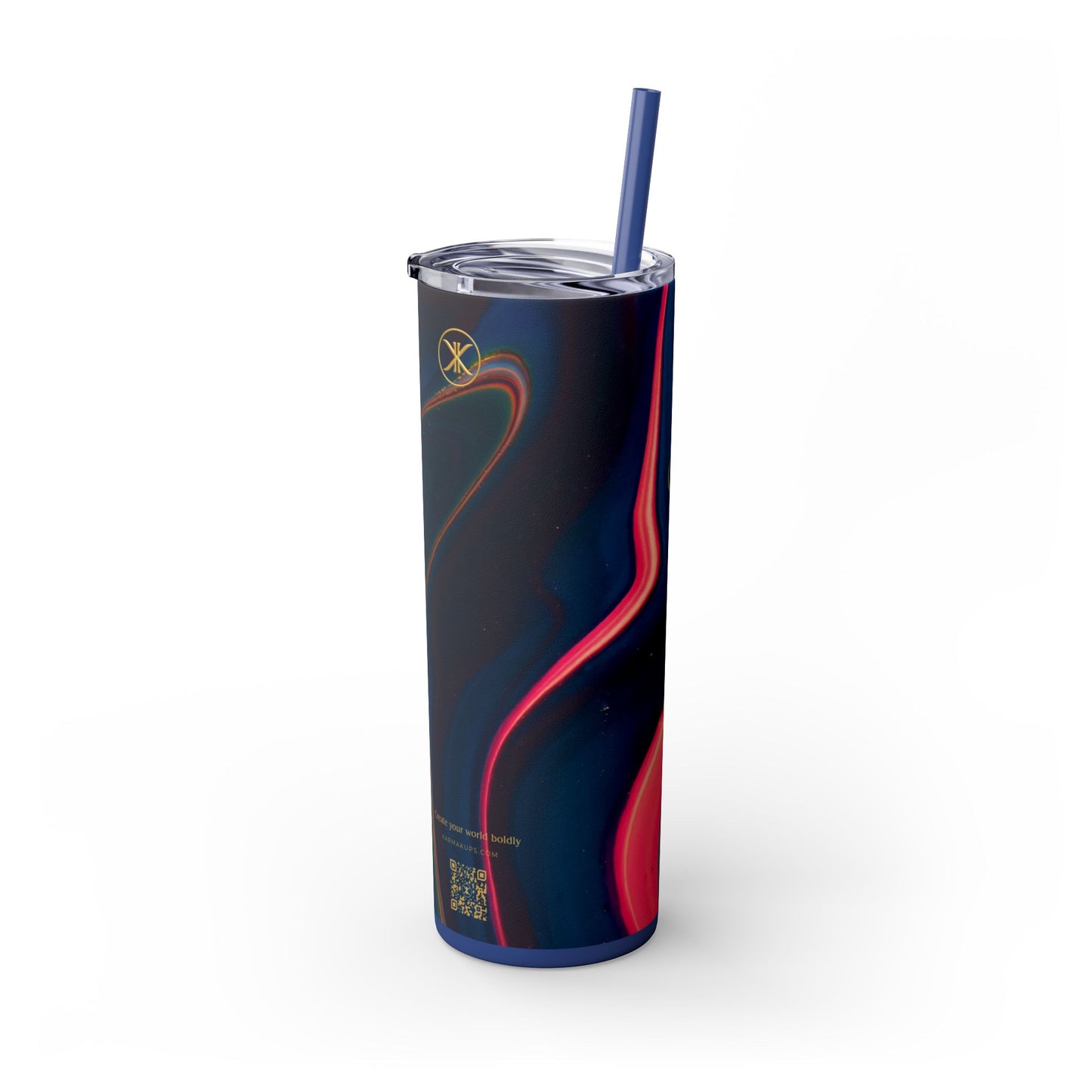 Skinny Tumbler with Straw, 20oz