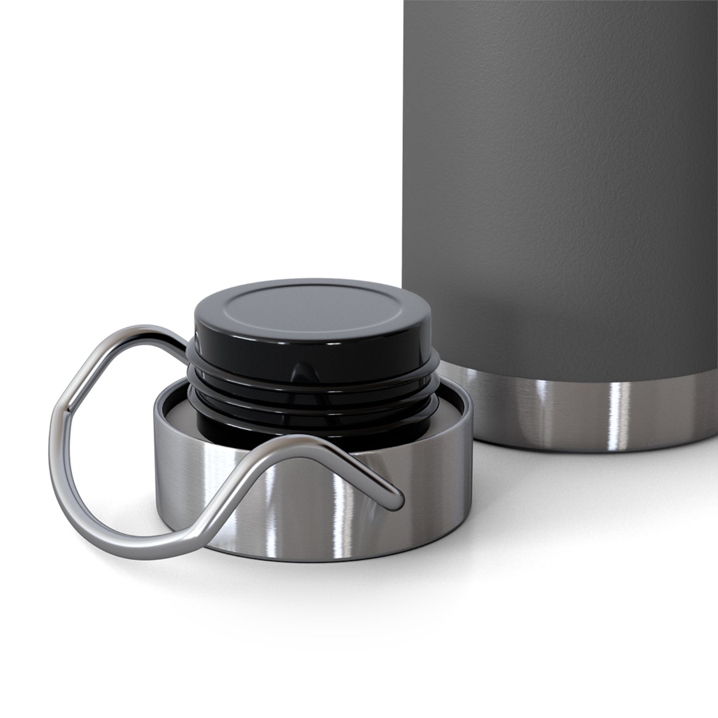 Affirmation Essentials - Elephant (The Minimalist) - Copper Vacuum Insulated Canteen, 22oz