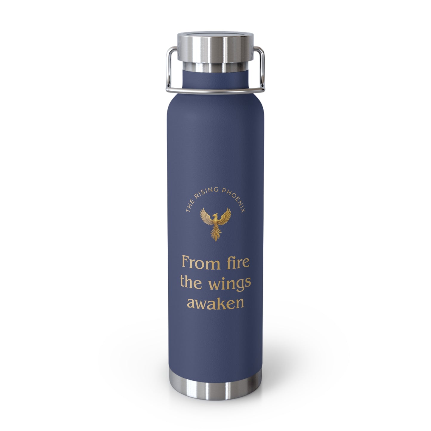 Affirmation Essentials - Phoenix (Go Bold) - Copper Vacuum Insulated Canteen, 22oz