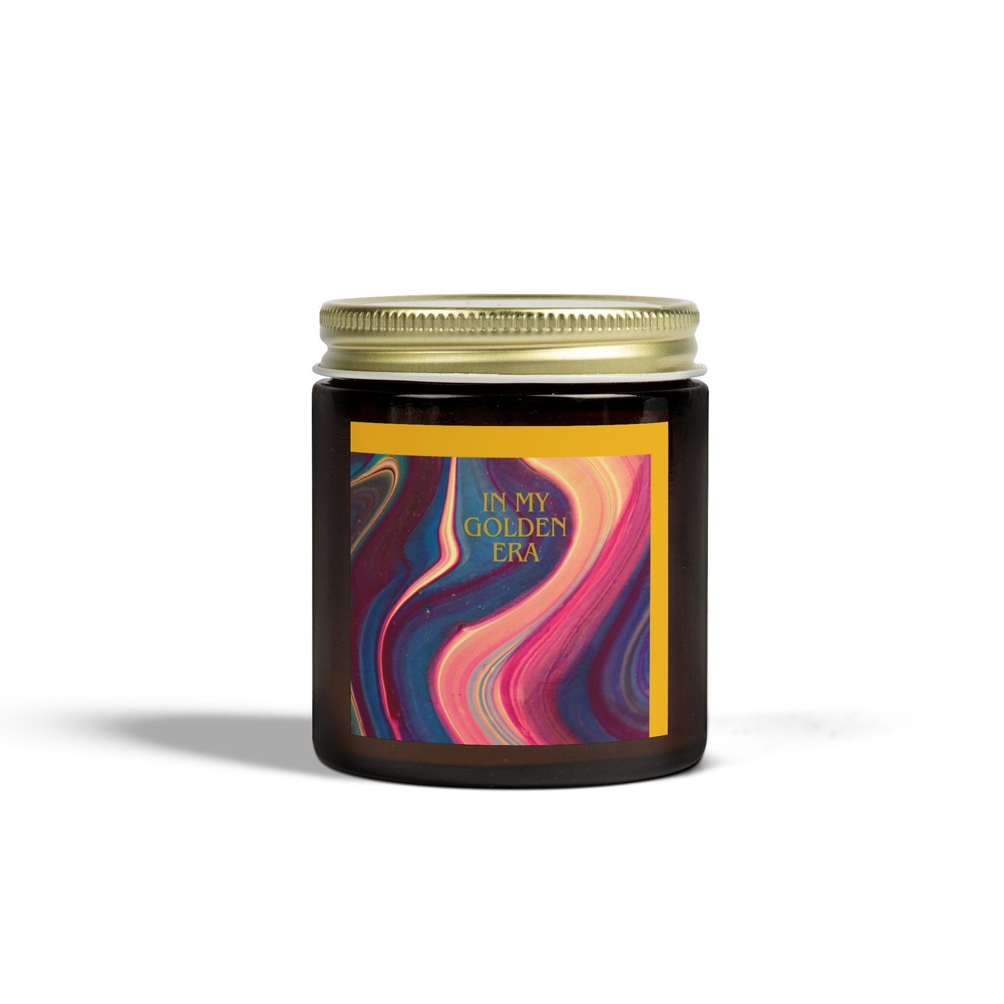 "In My Golden Era"  - 9oz Scented Candle in Aromatherapy Jar - Perfect for Self-Care & Spiritual Moments