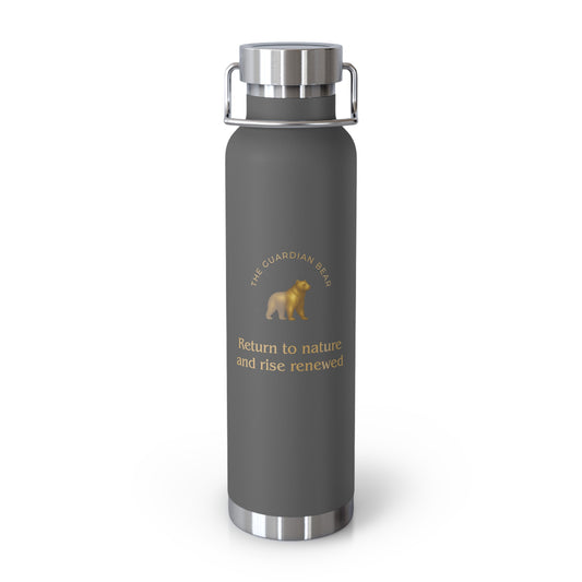 Affirmation Essentials - Bear (The Minimalist) - Copper Vacuum Insulated Canteen, 22oz