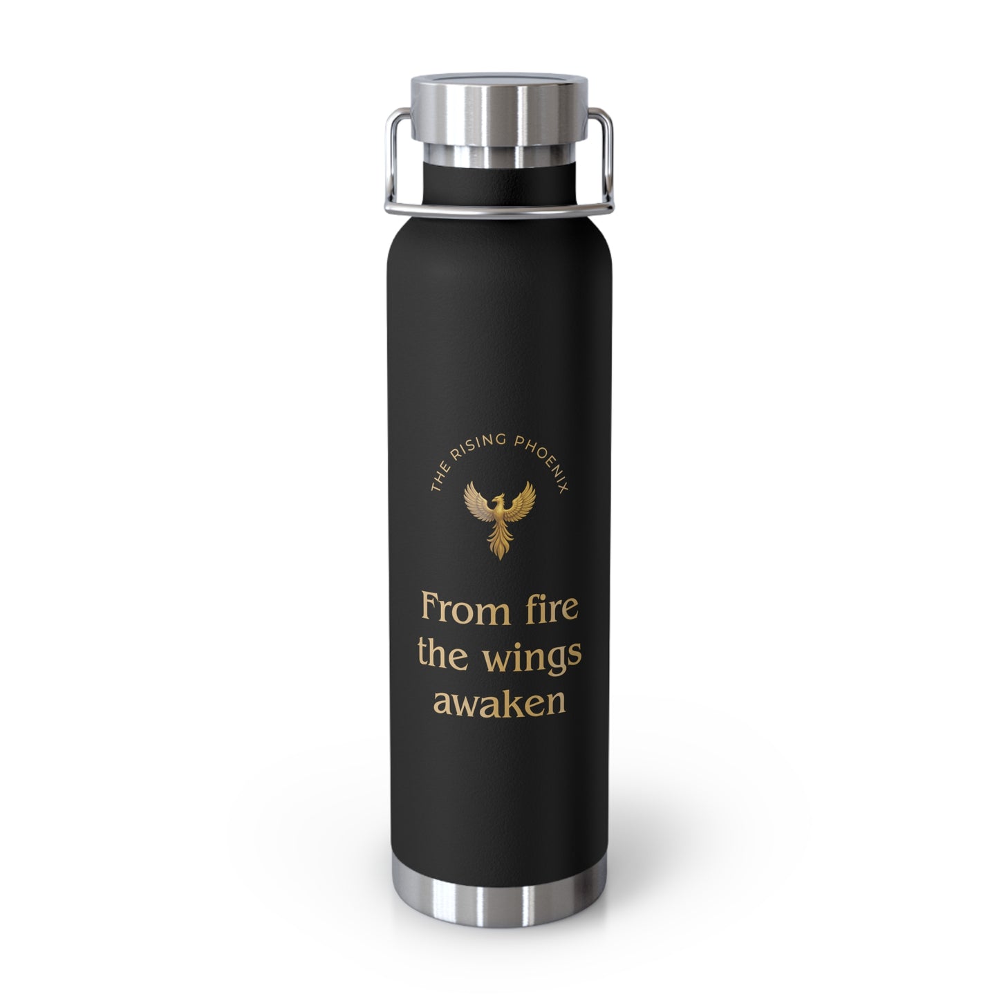 Affirmation Essentials - Phoenix (Go Bold) - Copper Vacuum Insulated Canteen, 22oz