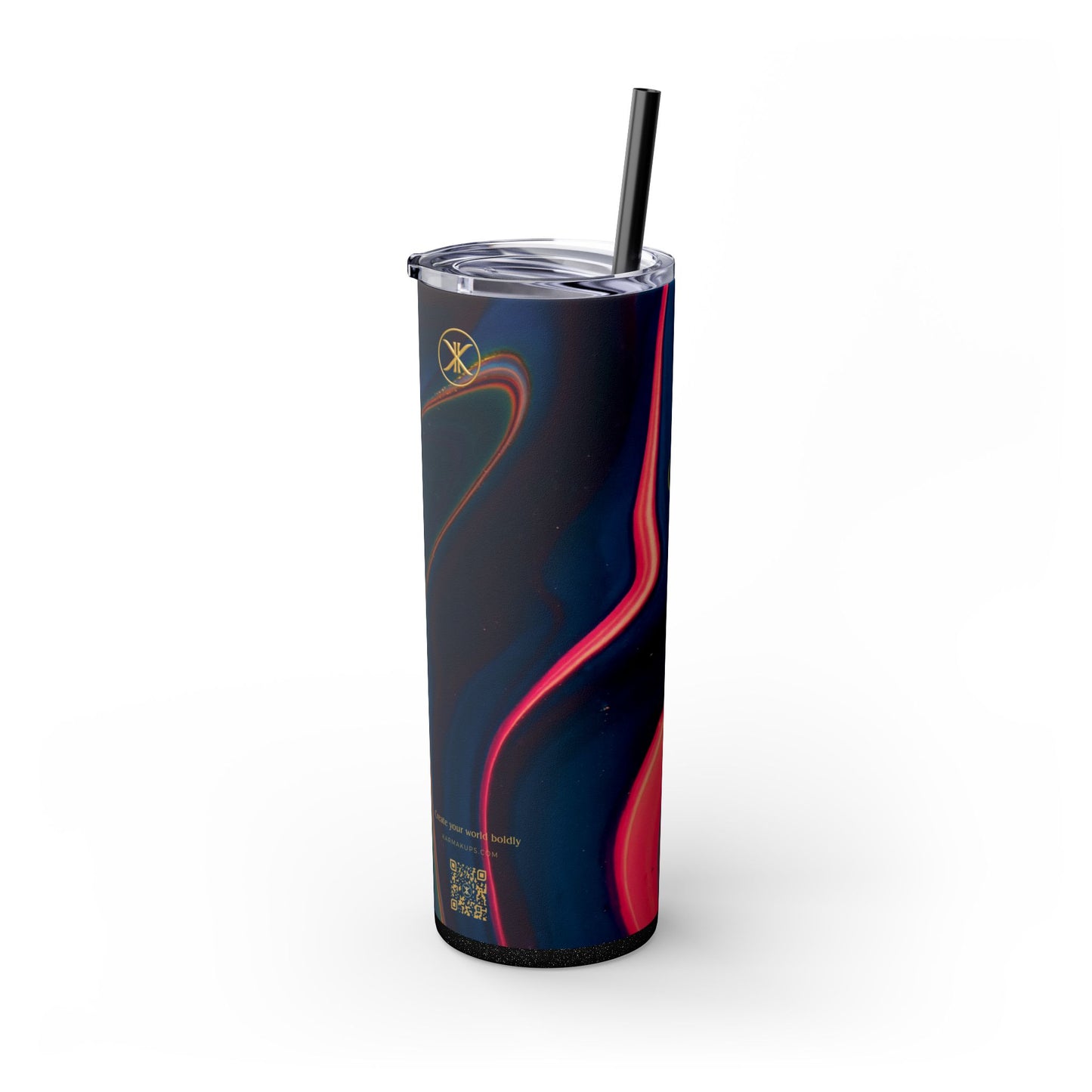 Skinny Tumbler with Straw, 20oz