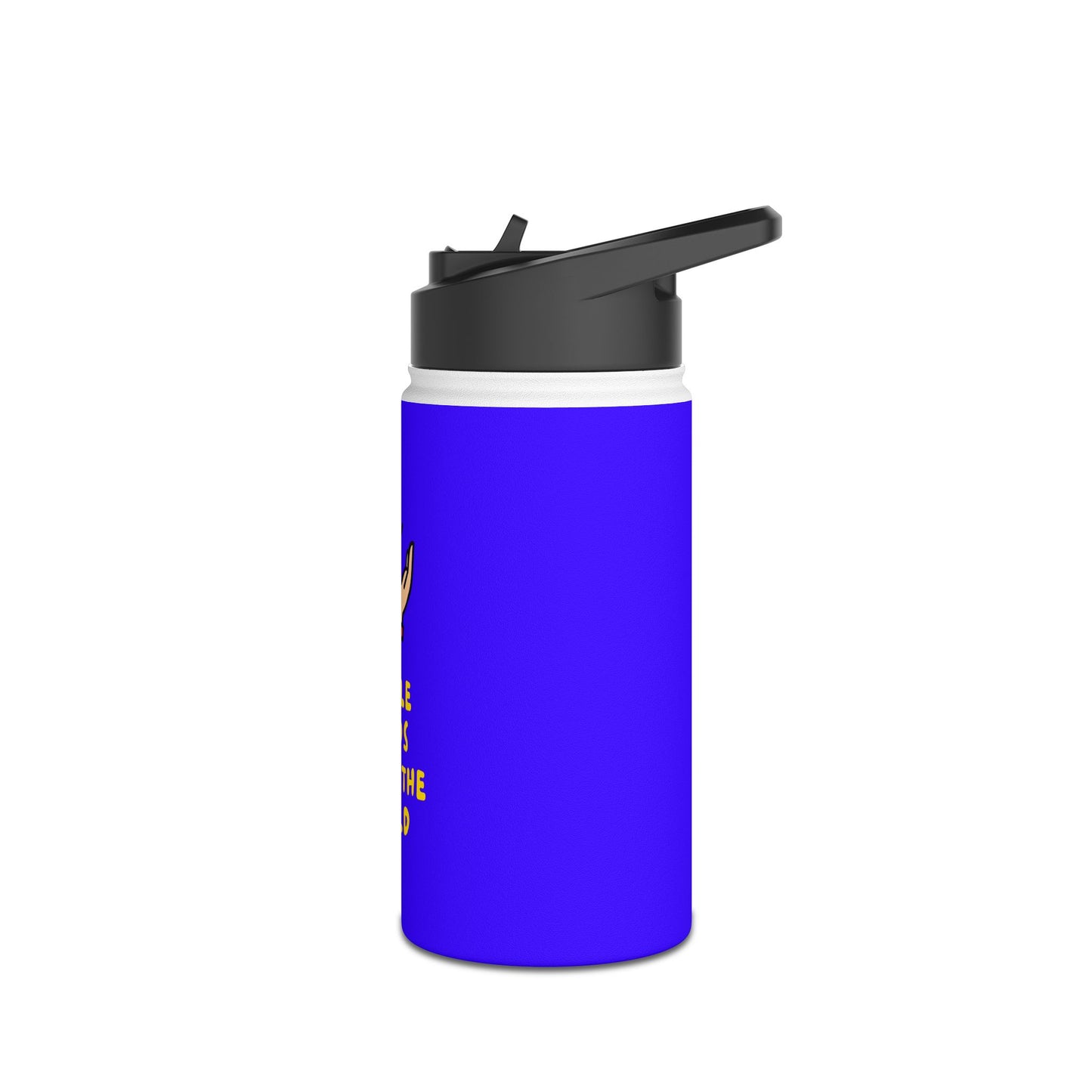 Kids Collection - Shape The World - Stainless Steel 12oz Water Bottle
