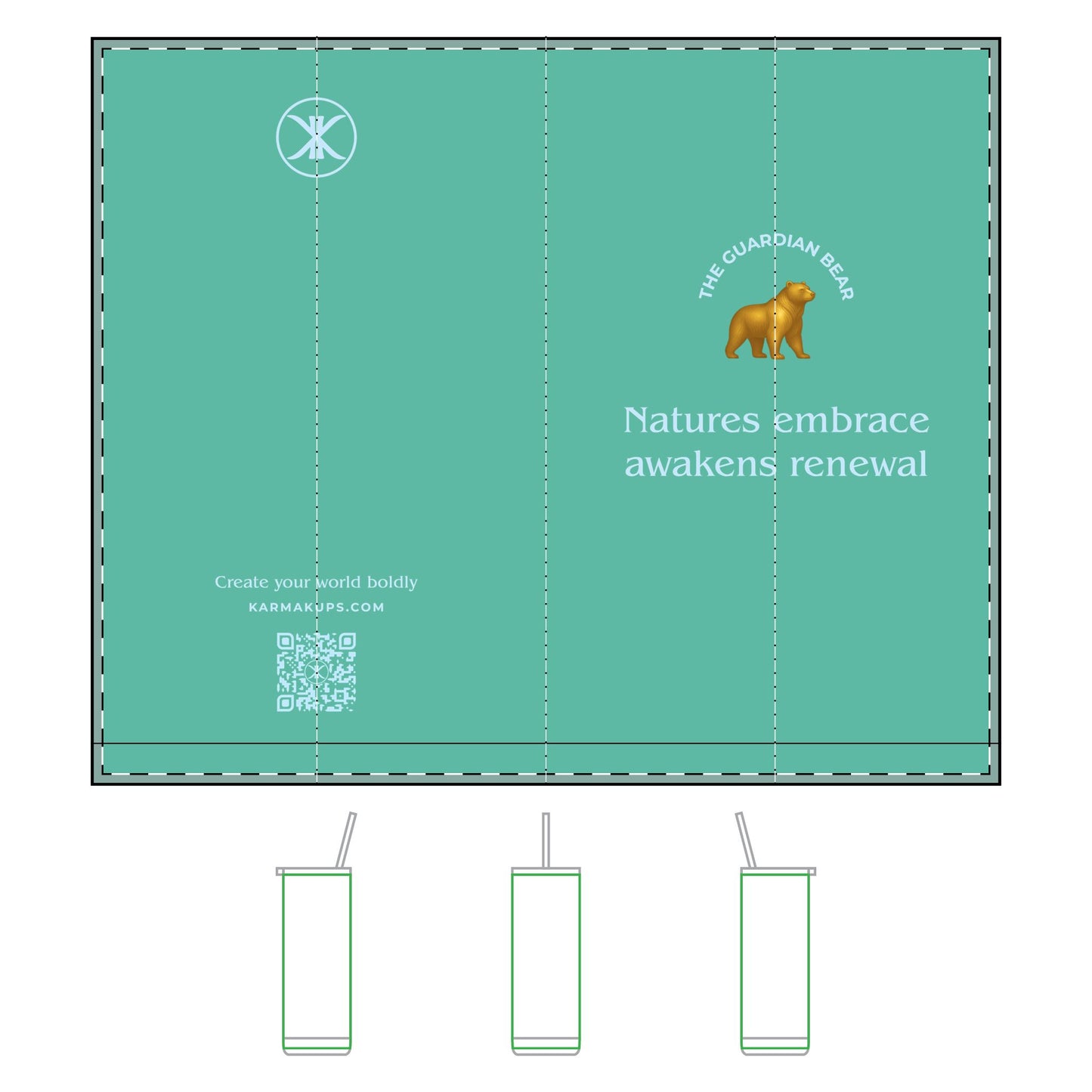 Affirmation Essentials - Bear - Maker Sip Tumbler,  20oz