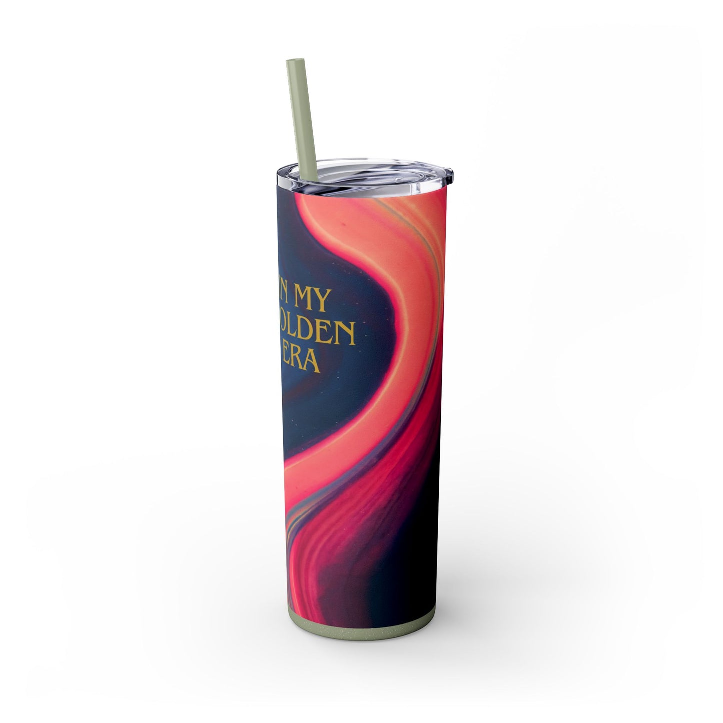 Skinny Tumbler with Straw, 20oz