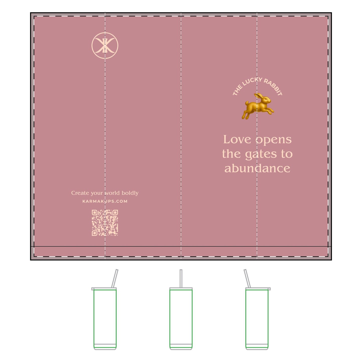 Affirmation Essentials - Rabbit - Maker Sip Tumbler,  20oz