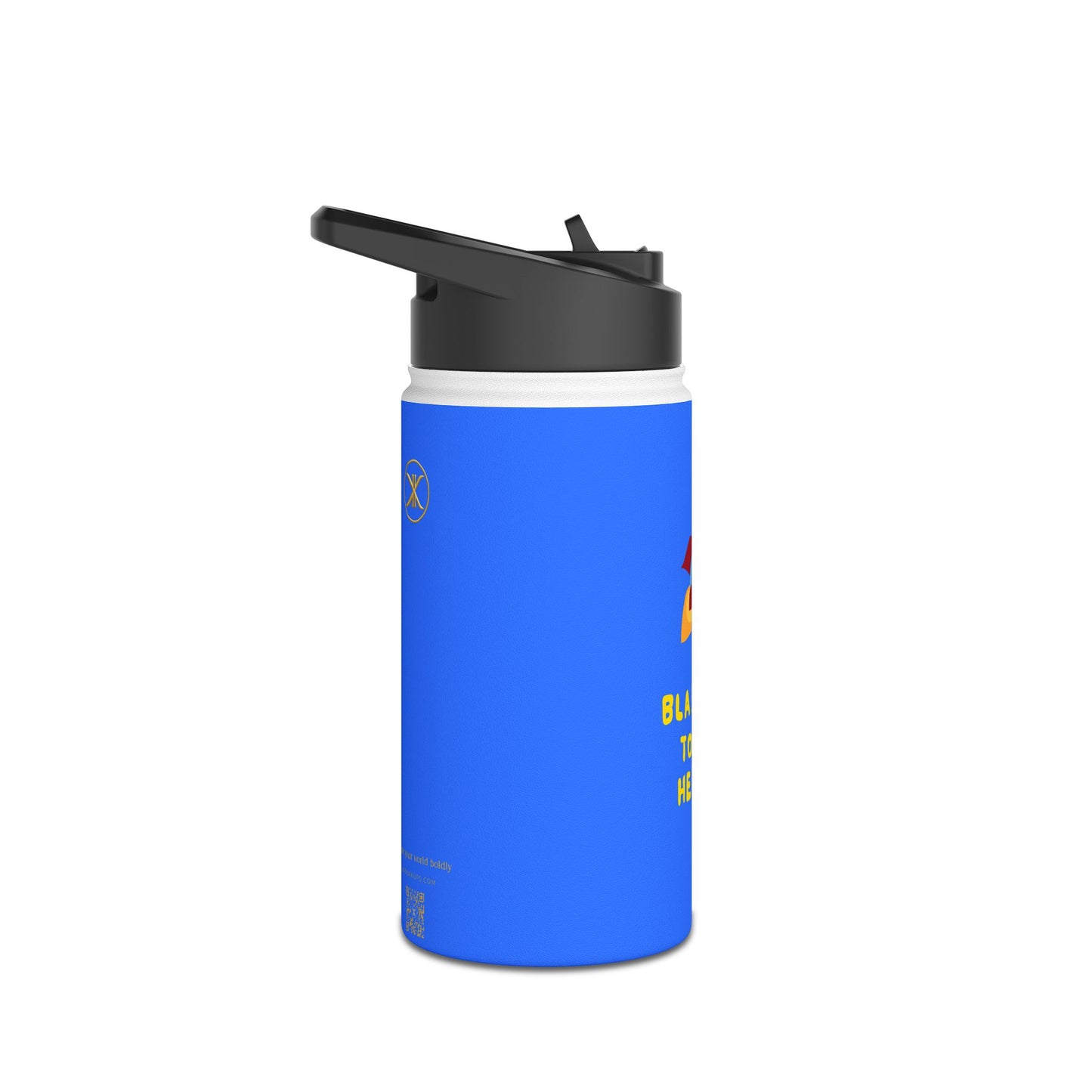Kids Collection - Blast Off - Stainless Steel Water Bottle, Standard Lid