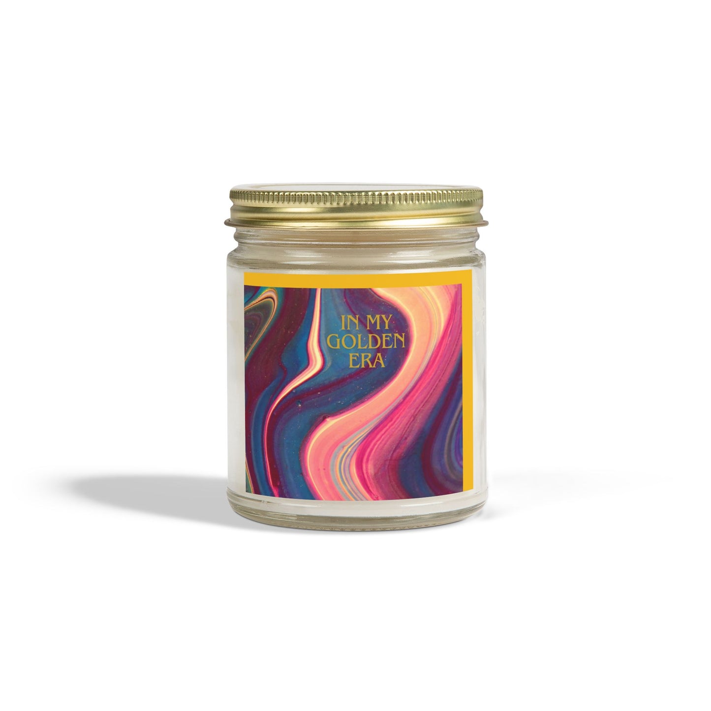 "In My Golden Era"  - 9oz Scented Candle in Aromatherapy Jar - Perfect for Self-Care & Spiritual Moments