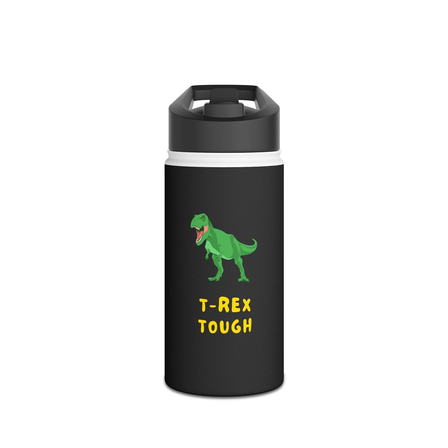 Kids Series - T-Rex Tough - Stainless Steel Water Bottle, Standard Lid