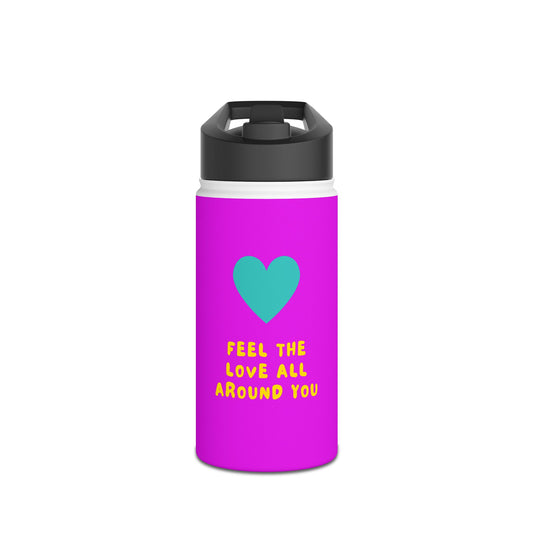 Kids Collection - Wrapped in Love - Stainless Steel 12oz Water Bottle